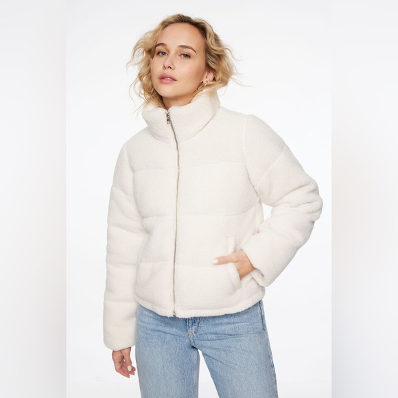 Teddy Puffer Jacket - Picture 2 of 5